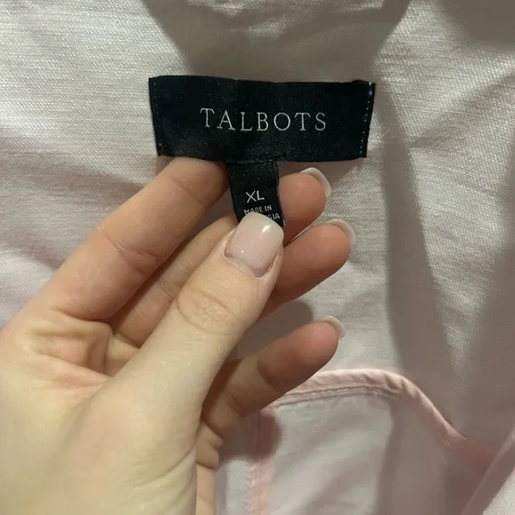 Talbots Light Pink Utility Jacket - Picture 4 of 7
